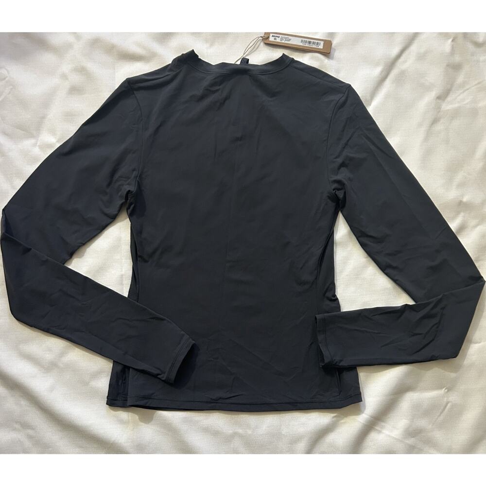 Skims NWT Fits Everybody Long Sleeve T-Shirt Graphite Size Small - Picture 3 of 8
